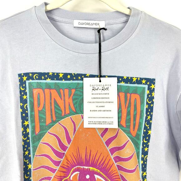 Daydreamer Rock N Roll Pink Floyd Poster Weekend Tee Dawn XS - Picture 3 of 5